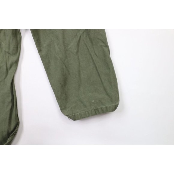 Vintage 60s Vietnam War Mens 29x29 Type 1 OG 107 Cotton Sateen Pants Green USA - Picture 9 of 9